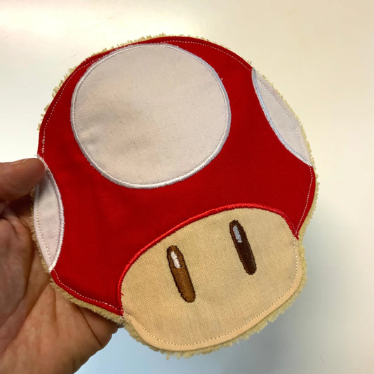 Lingette microfibre Champignon Toad Tinyneko.fr
