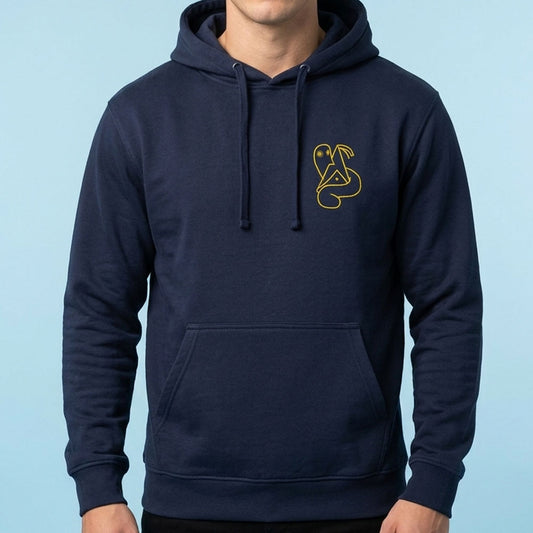 Sweat à capuche brodé « Coco traits « L'atelier des sorciers "