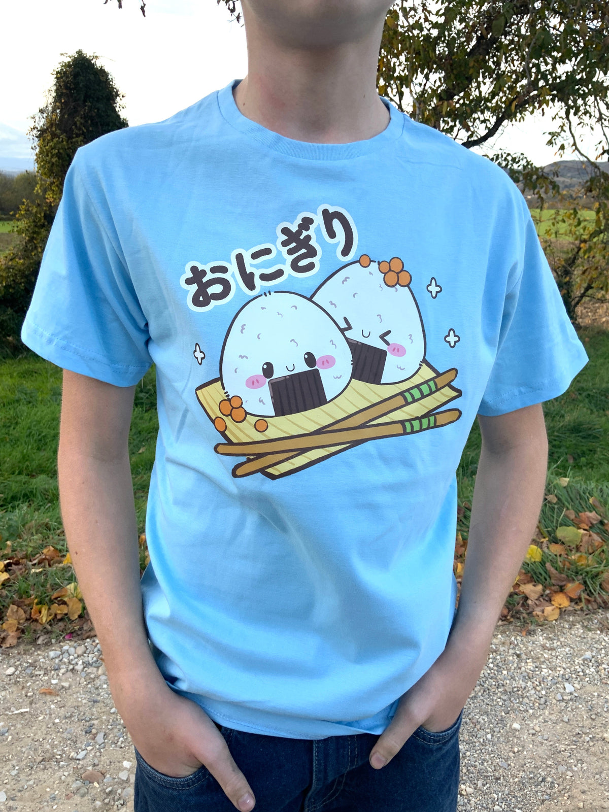 T-shirt kawaii Onigiri Tinyneko.fr