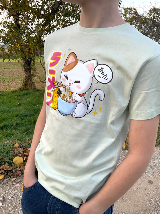 T-shirt kawaii Ramen Tinyneko.fr