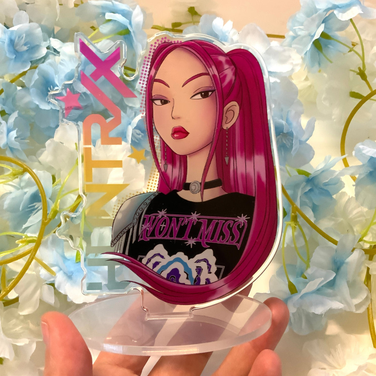 Stand acrylique Mira « Kpop Demon Hunter «  Tinyneko.fr