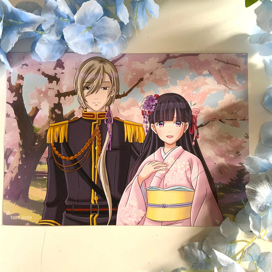 Print A4/A5 fan art « My happy marriage » Tinyneko.fr