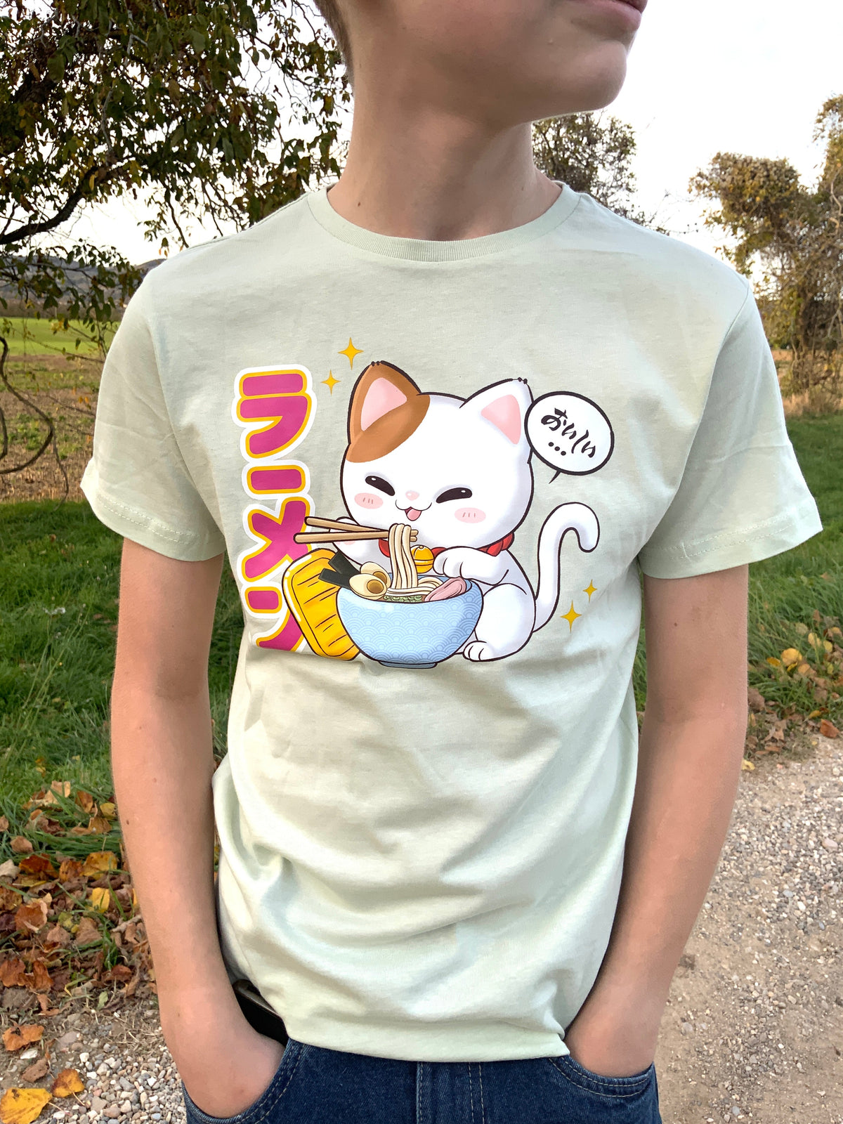 T-shirt kawaii Ramen Tinyneko.fr
