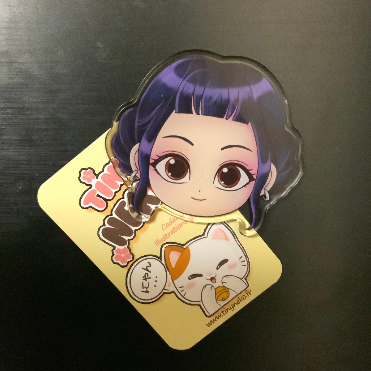 Magnet Zoey chibi Tinyneko.fr