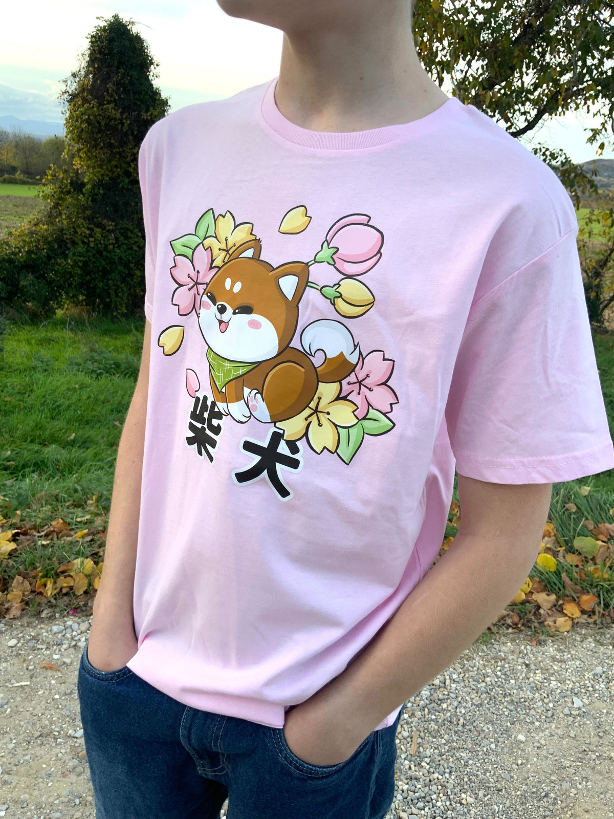 T-shirt kawaii Shiba inu Tinyneko.fr