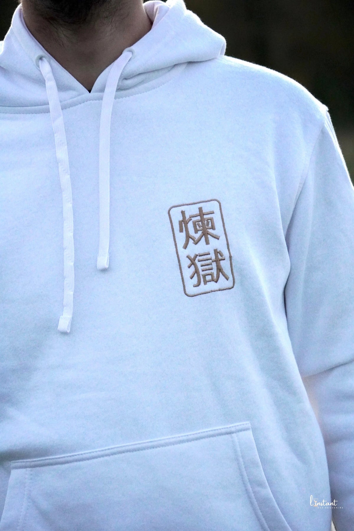 Sweat à capuche brodé « Rengoku « Demon slayer Tinyneko.fr