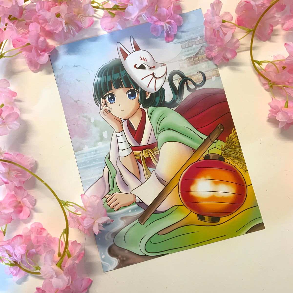 Print A4/A5 fan art « Les carnets de l'apothicaire » Tinyneko.fr