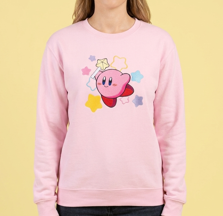 Soldes Pull brodé « Kirby «